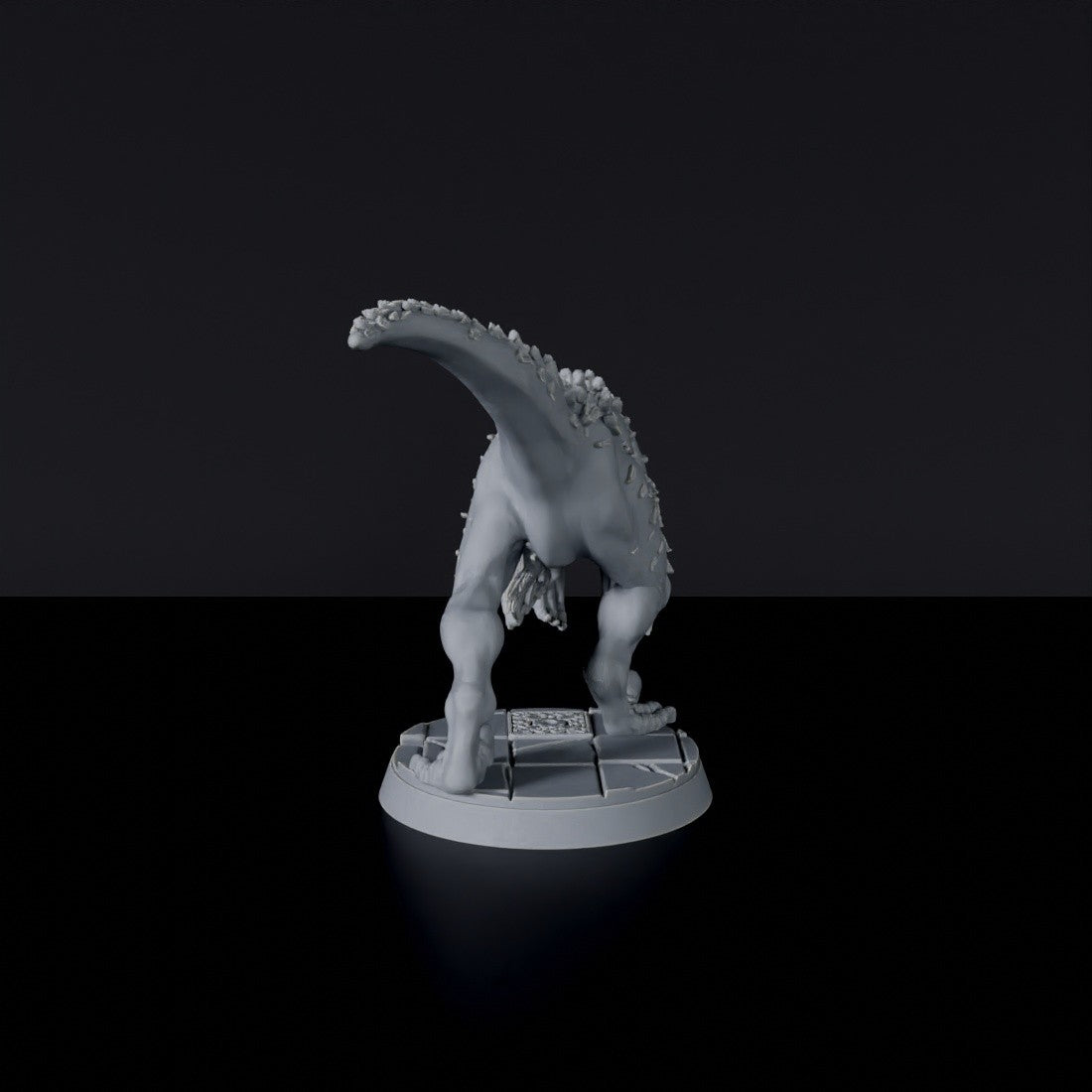 Fantasy miniatures of jurassic Raptors warriors for Jurassic Amazons army