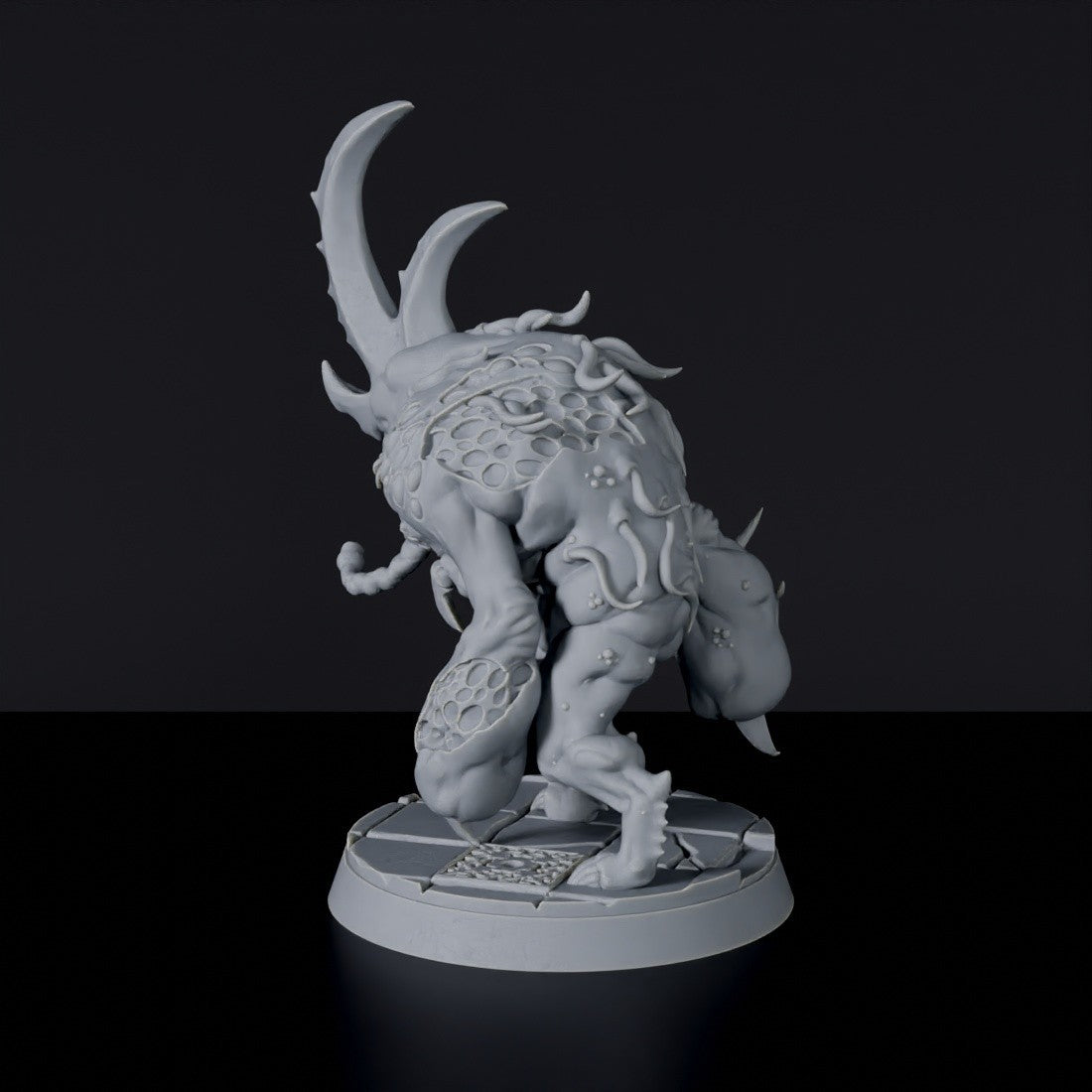 Dedicated set for Bloodfields Demonic Kingdom army - fantasy miniature of demons warrior Rotlings