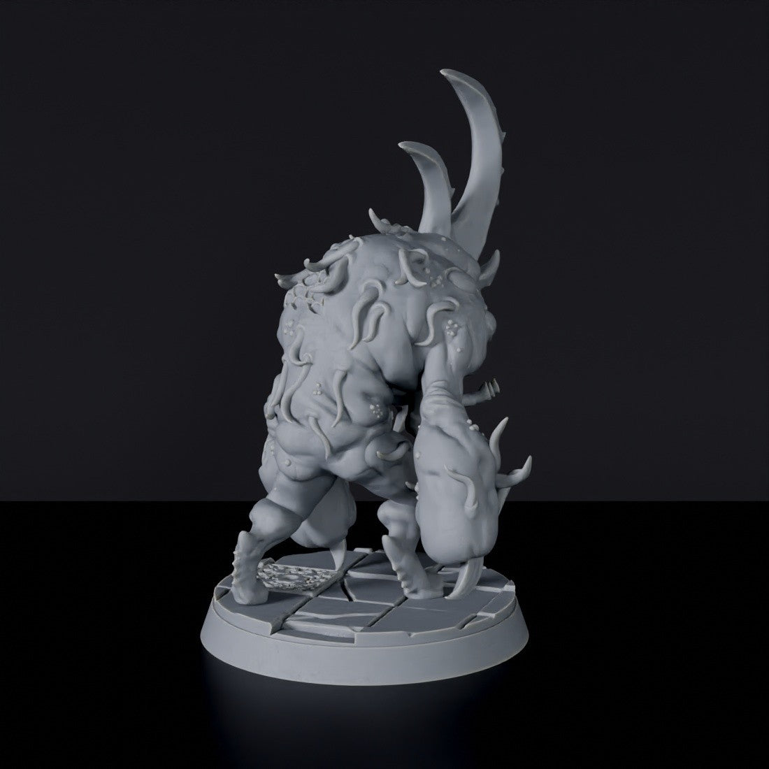 Fantasy miniatures of demon fighters Rotlings - Bloodfields tabletop RPG game