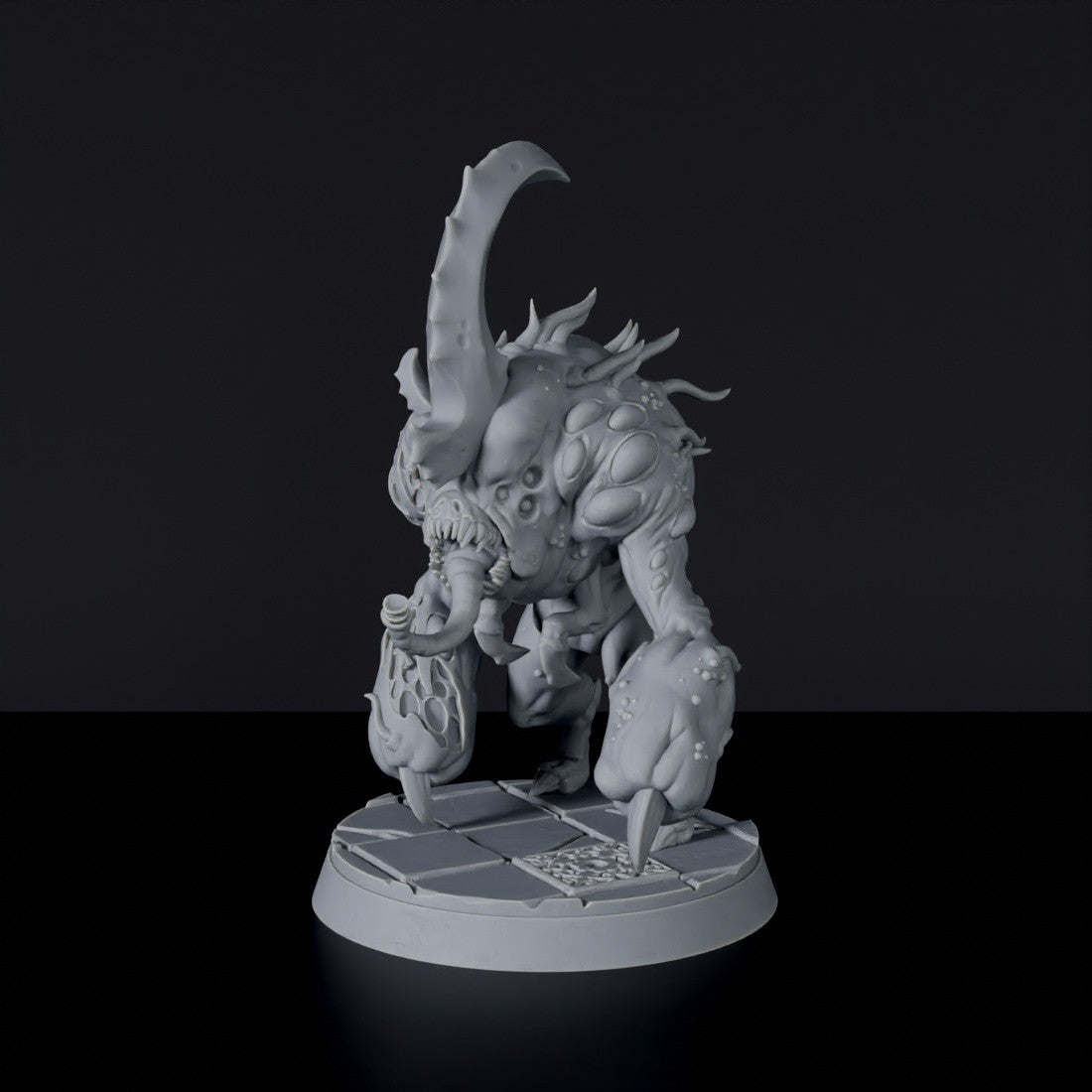 Miniature of demons warriors Rotlings -  Demonic Kingdom dedicated set for Bloodfields tabletop wargame