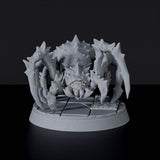 Miniatures of beasts Spiderlings - Everdark Elves dedicated set for Bloodfields tabletop wargame