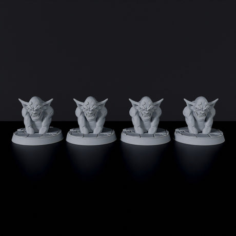 Fantasy miniatures of Stone Gargoyles vampires monsters for Vampire Hunters army