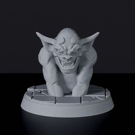 Miniature of Stone Gargoyles vampire monster - dedicated set for Bloodfields Vampire Hunters army