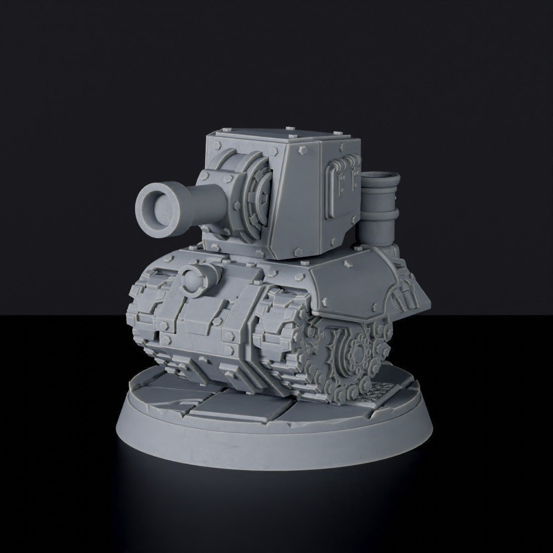 Miniature of gnomes XVP-100 Tanks warmachines - dedicated set for Bloodfields Tinkering Gnomes army