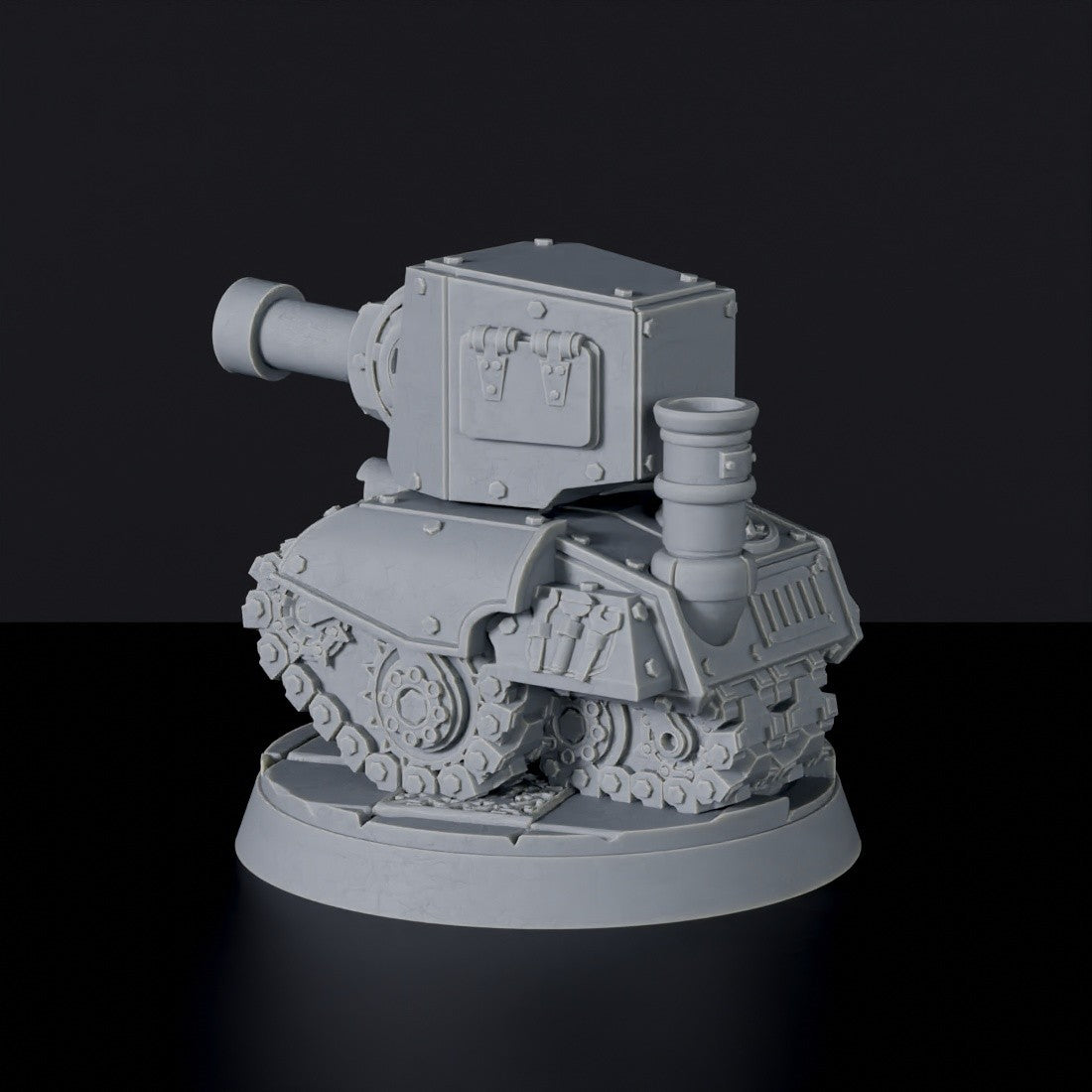 Miniature of gnomes XVP-100 Tanks warmachines - dedicated set for Tinkering Gnomes RPG army