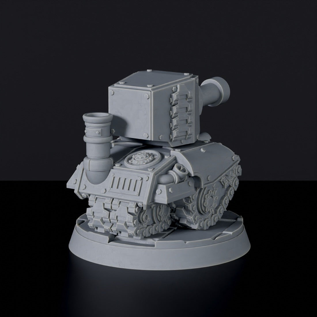 Fantasy miniatures of gnomes XVP-100 Tanks warmachines for Tinkering Gnomes army