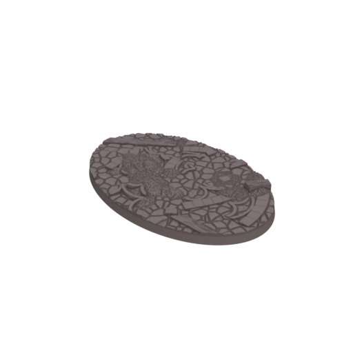 Cobblestone Ruins Round Bases