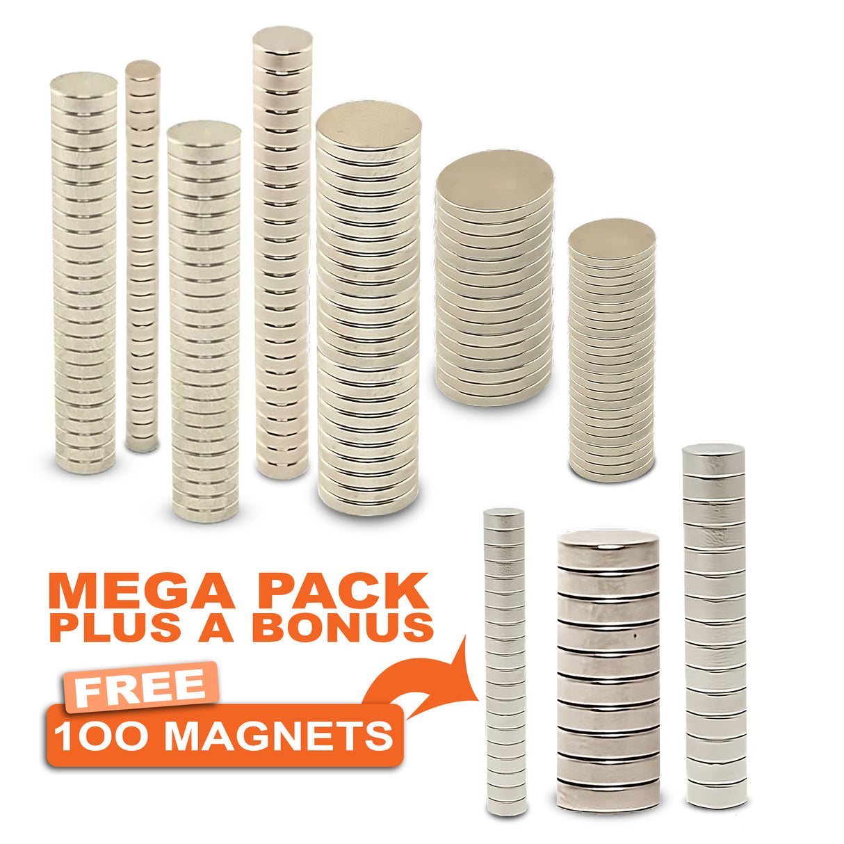 Magnet Mega Pack (491 Magnets + 100 Bonus Magnets)