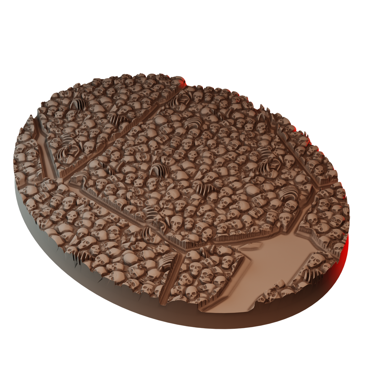 Skulls Round Bases