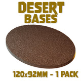 120x92mm Desert Round Base (Set of 1)