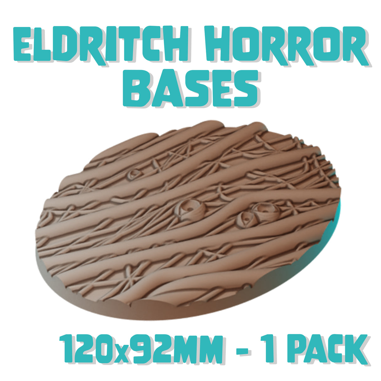 120x92mm Eldritch Horror Round Base (Set of 1)