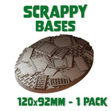 120x92mm Scrappy Round Base (Set of 1)