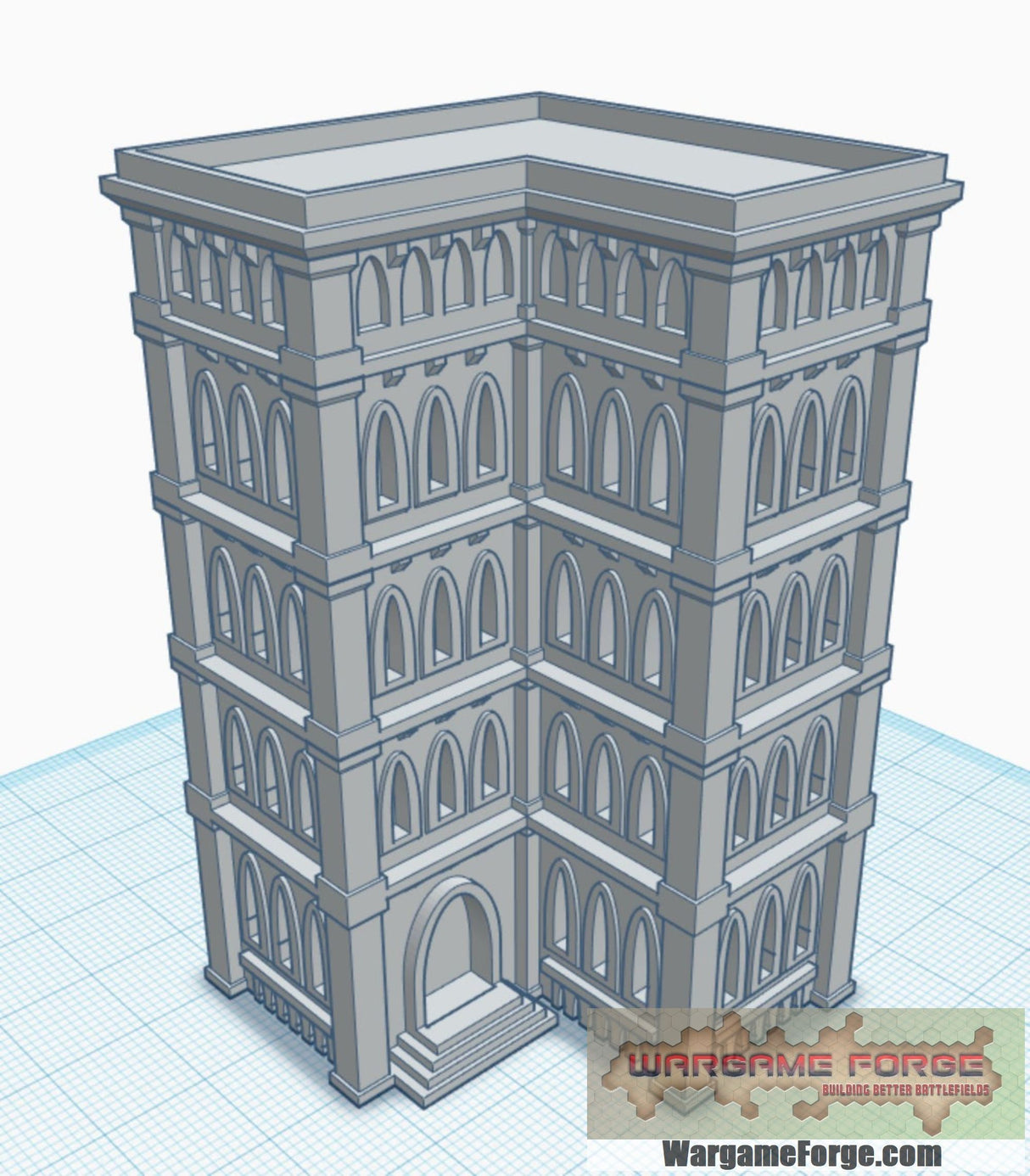 6mm / 8mm Gothic Building Mega Bundle (131 STLs)