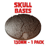 130mm Skull Round Base (Set of 1)