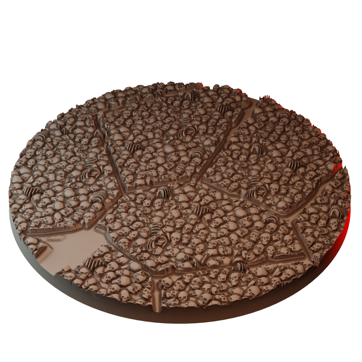 Skulls Round Bases