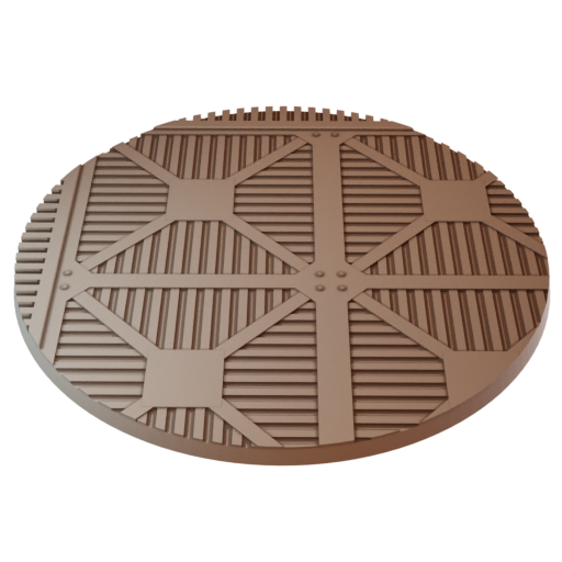 130mm Industrial Round Bases (Set of 1)