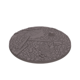 130mm Cobblestone Ruins Round Base (Set of 1)