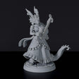 Miniature of Dragonborn Female Bard for fantasy tabletop role-playing games