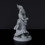 Dedicated fantasy set for tabletop RPG army - Dragonborn Female Bard miniature