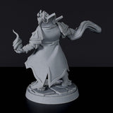 Fire Elemental Male Fighter with Fire Bolt