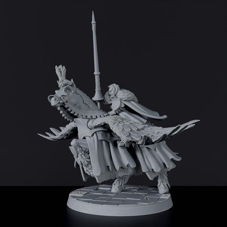 Mordred Sunhimmel - Mounted Lancer Warrior