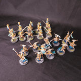 Age of Sigmar - Lumineth Realm-lords - Painted Elite Infantry - full lot