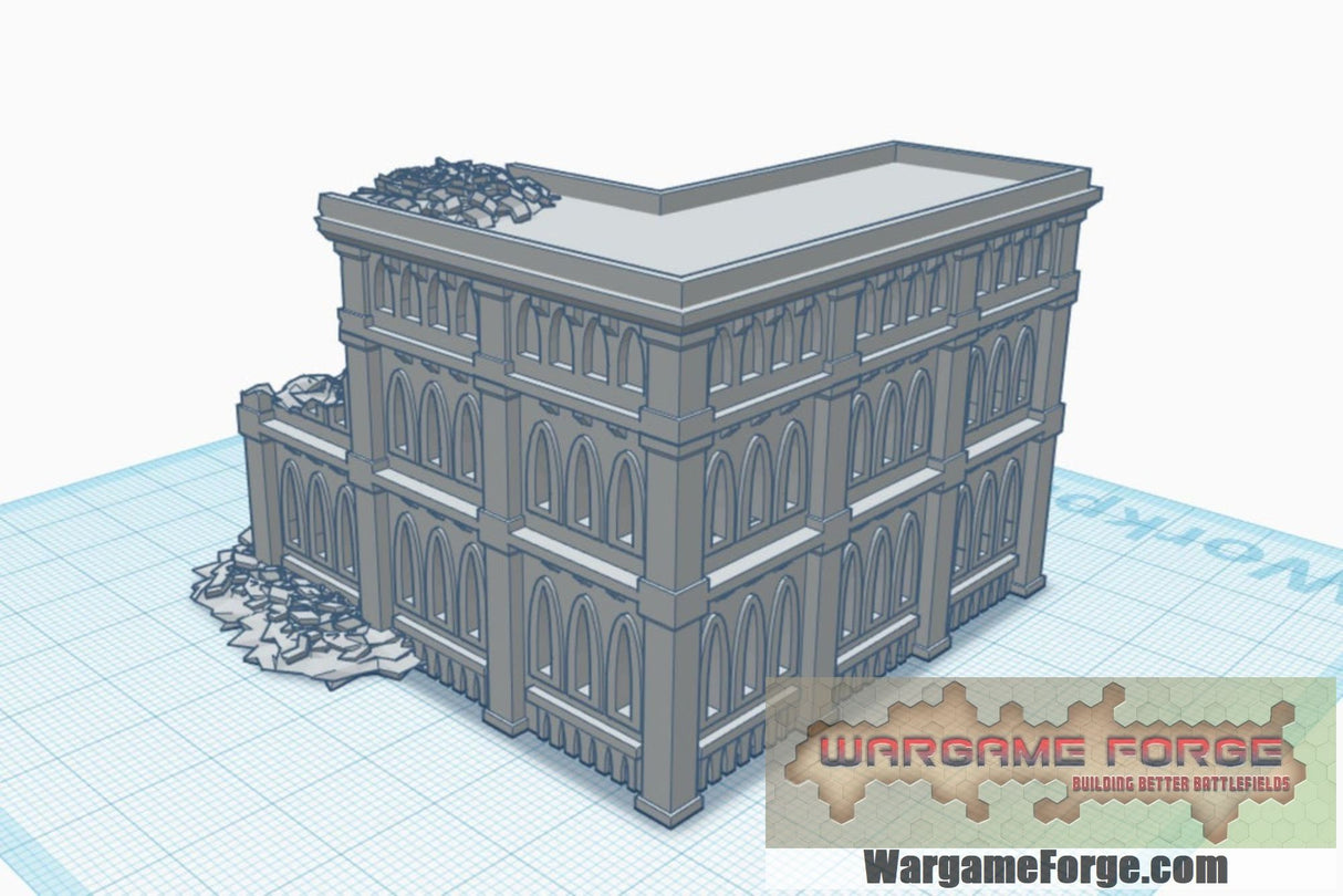 6mm / 8mm Gothic Ruins Mega Bundle (100 STLs)