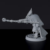 Dragonborn Male Sorcerer Pointing Staff