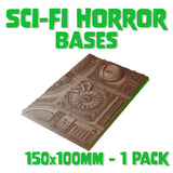 150x100mm Sci-fi Horror Square Base (Set of 1)