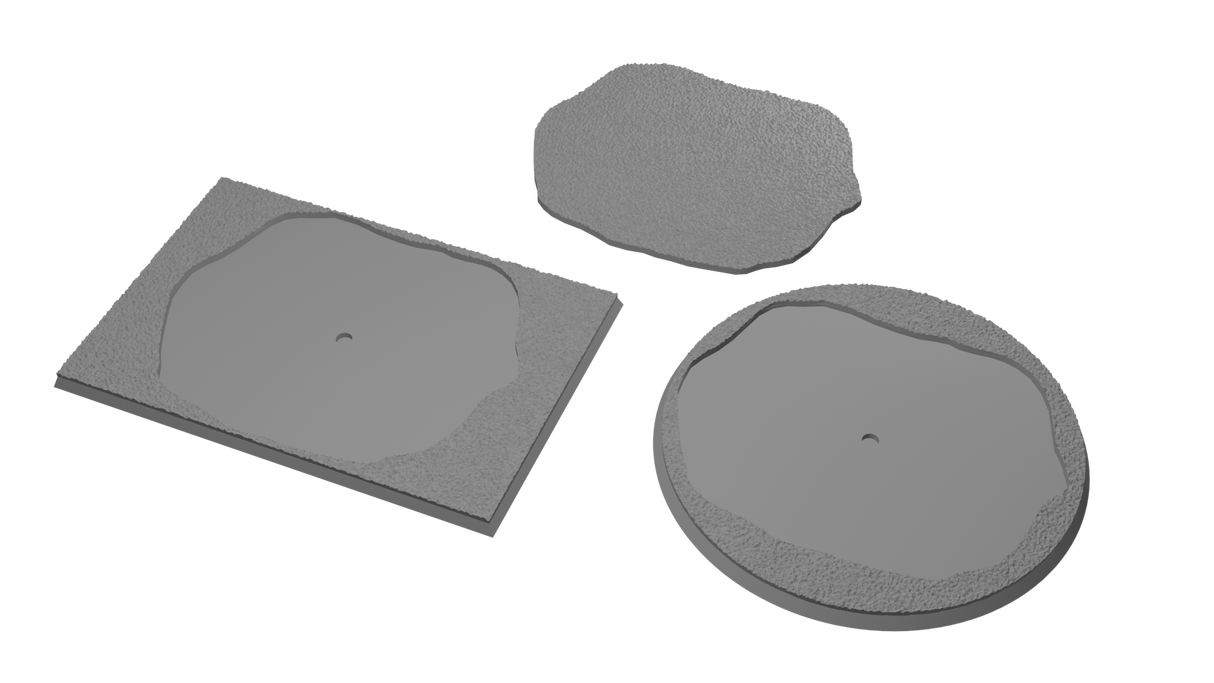 Rank and Flank Desert Base Adapters (45 STLs)