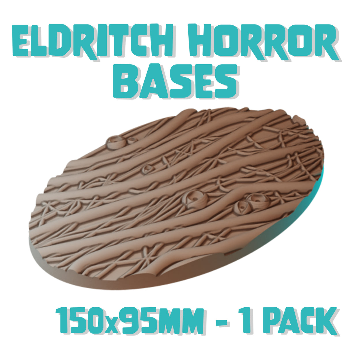 150x95mm Eldritch Horror Round Bases (Set of 1)