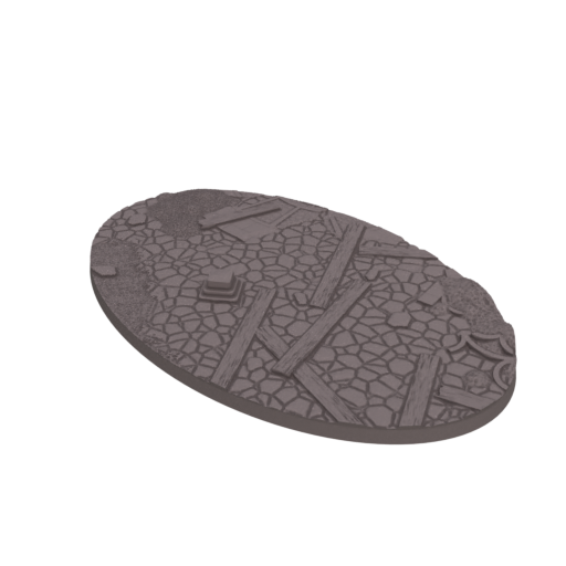 Cobblestone Ruins Round Bases