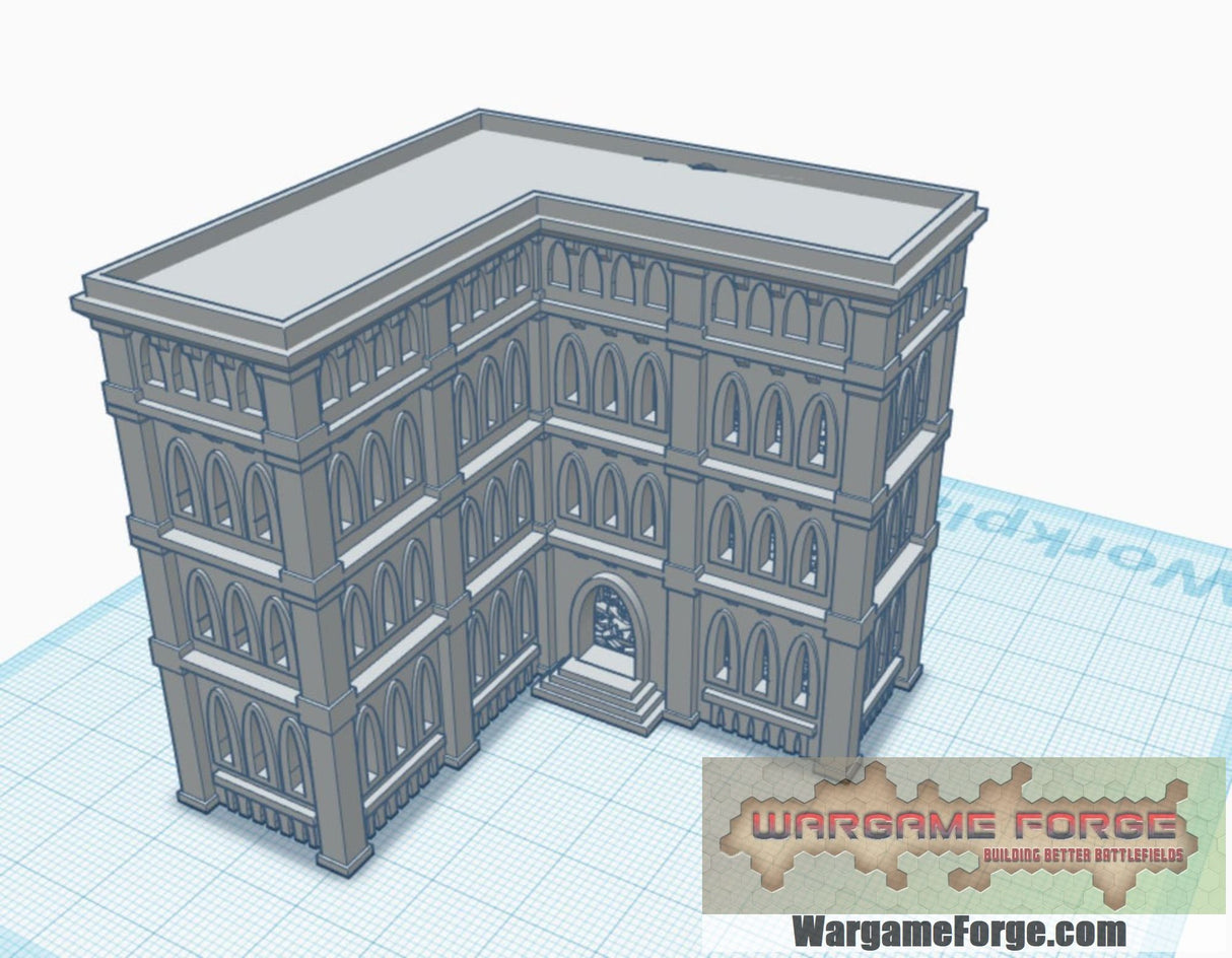 6mm / 8mm Gothic Ruins Mega Bundle (100 STLs)