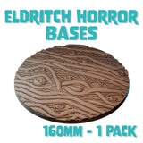 160mm Eldritch Horror Round Bases (Set of 1)