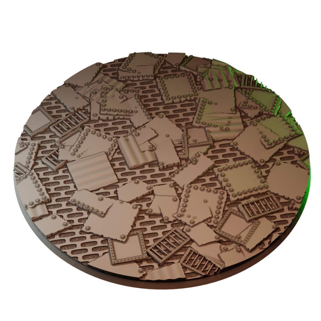 Scrappy Round Bases