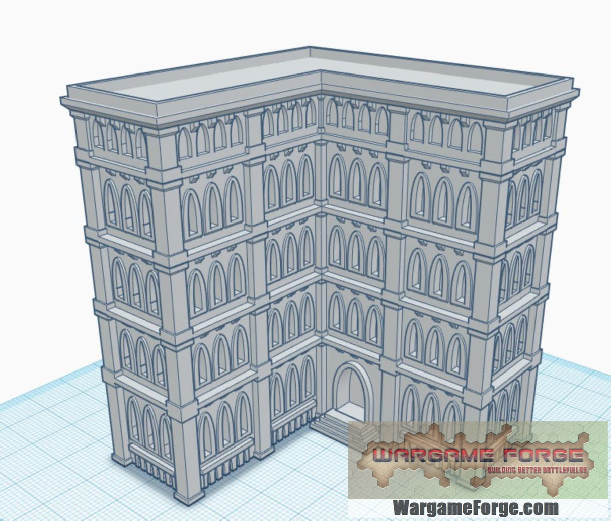 6mm / 8mm Gothic Building Mega Bundle (131 STLs)