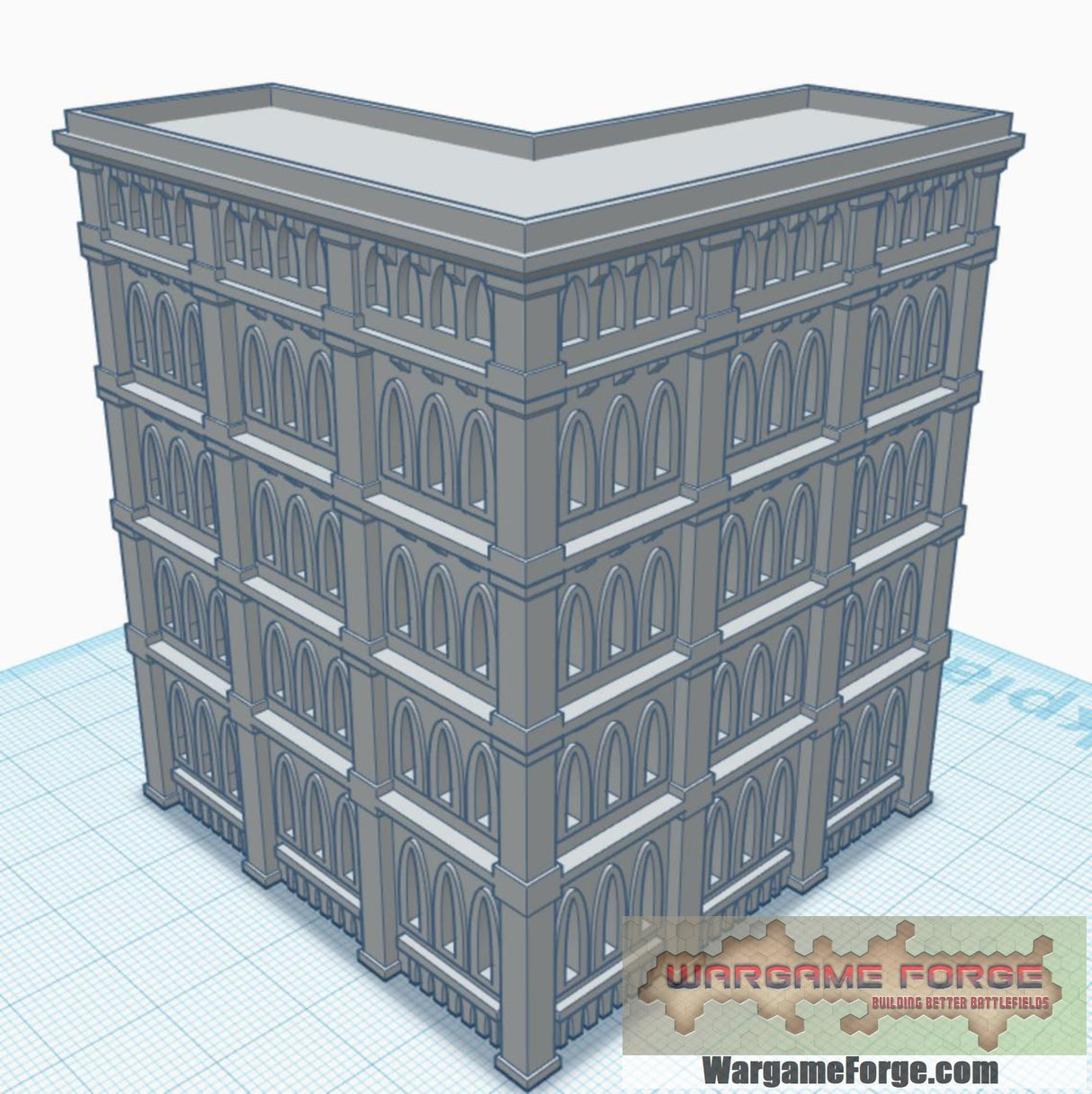 6mm / 8mm Gothic Building Mega Bundle (131 STLs)