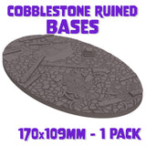 170x109mm Cobblestone Ruins Round Base (Set of 1)