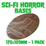 170x109mm Sci-fi Horror Round Base (Set of 1)