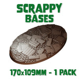 170x109mm Scrappy Round Base (Set of 1)