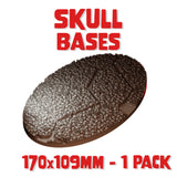 170x109mm Skull Round Base (Set of 1)