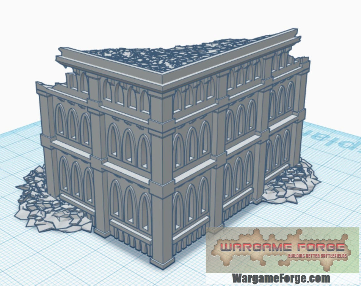 6mm / 8mm Gothic Ruins Mega Bundle (100 STLs)