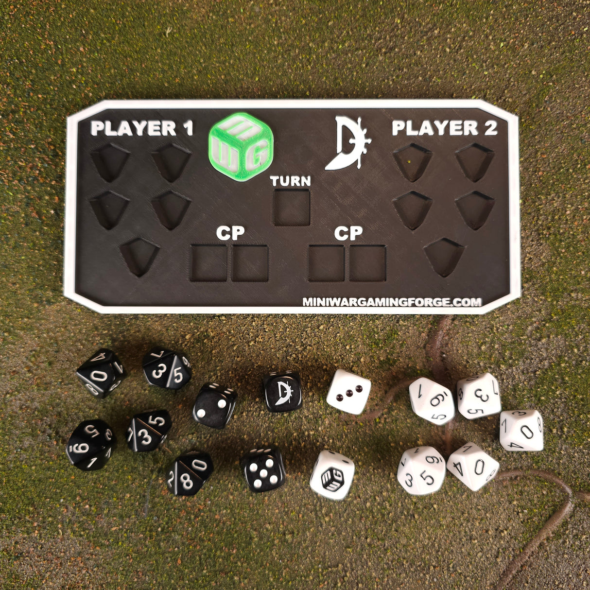 Wargaming Score Card - Mark of Dave (3D Printed)