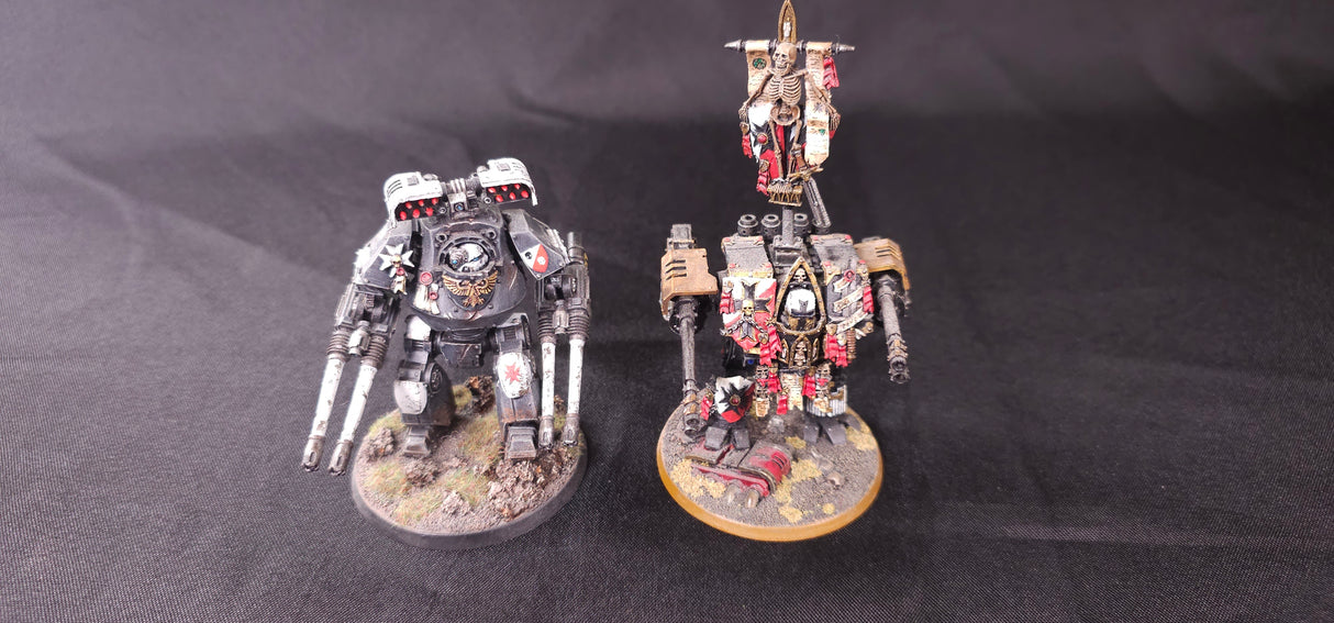 Warhammer 40,000 - Black Templars - Painted Army with Forge World Dreadnoughts & Land Raiders