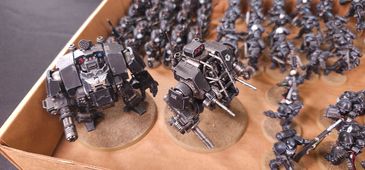 Warhammer 40,000 - Raven Guard - Painted Primaris Army