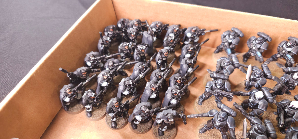 Warhammer 40,000 - Raven Guard - Painted Primaris Army