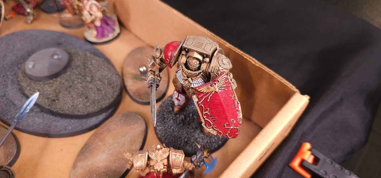 Warhammer 40,000 - Adeptus Custodes - Painted Army with Grav Vehicles & Jetbikes