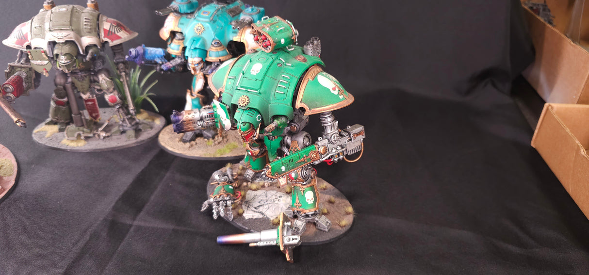 Warhammer 40,000 - Imperial Knights - Very Well Painted Four-Knight Army