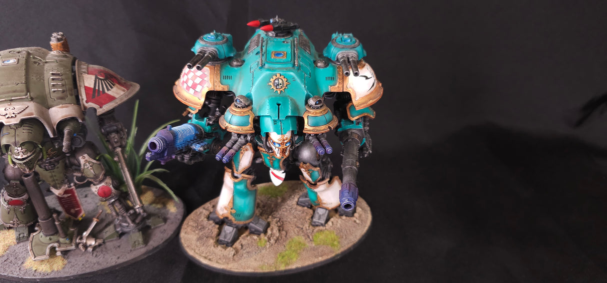 Warhammer 40,000 - Imperial Knights - Very Well Painted Four-Knight Army