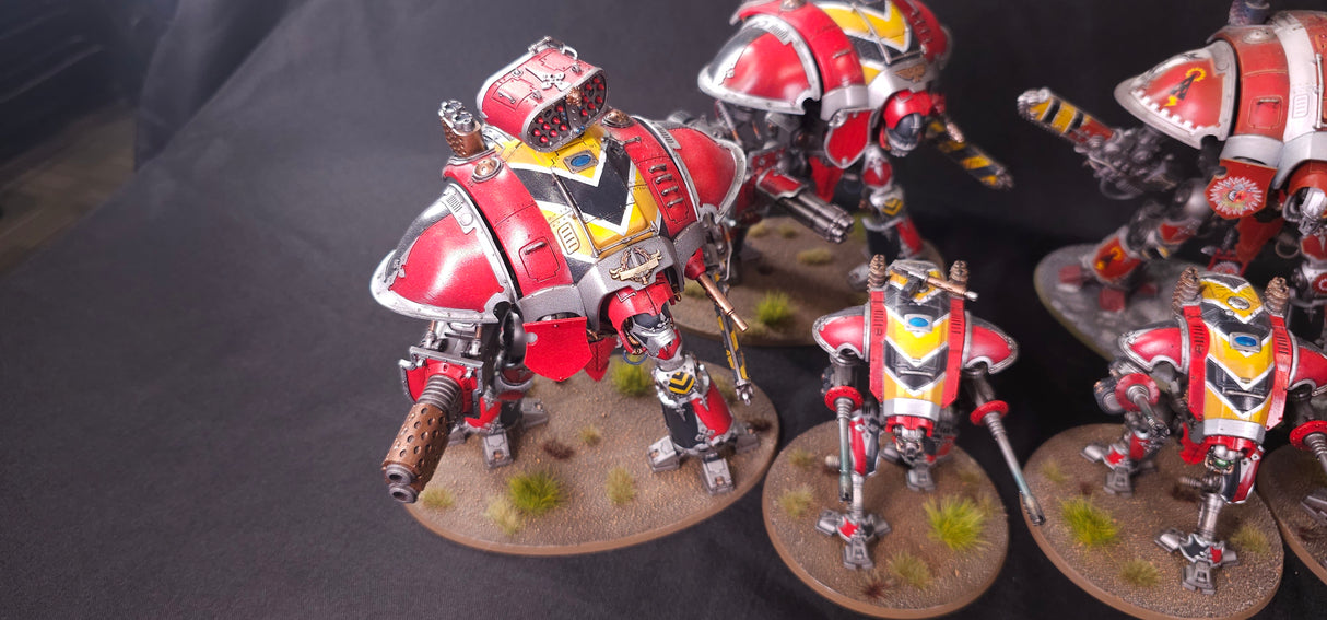 Warhammer 40,000 - Imperial Knights - Magnetized Painted Army - Epic Duck Studios Paintwork